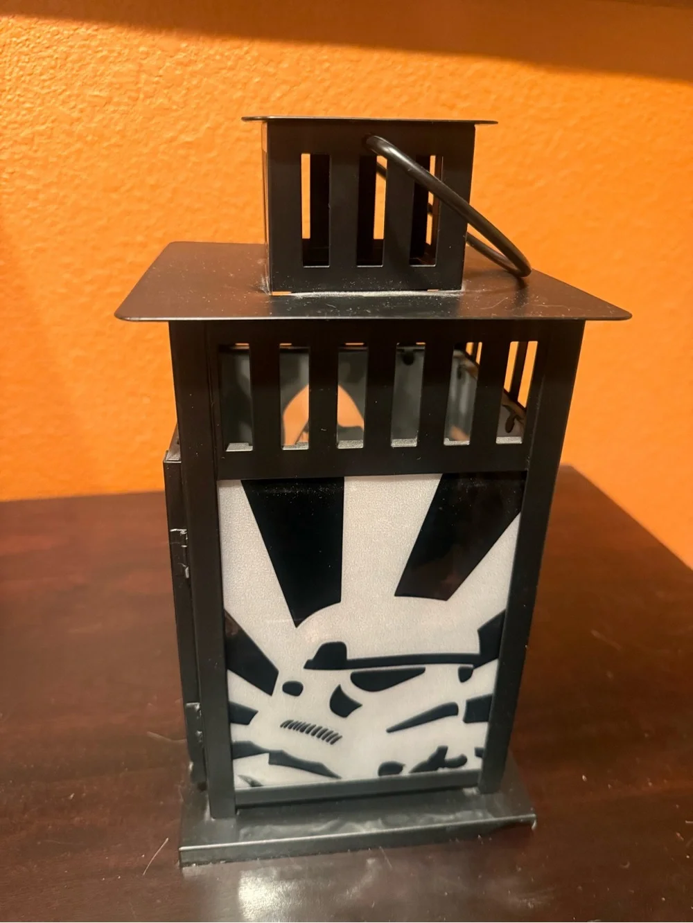 Star Wars Villains 4 sided Black Metal Decorative Lantern